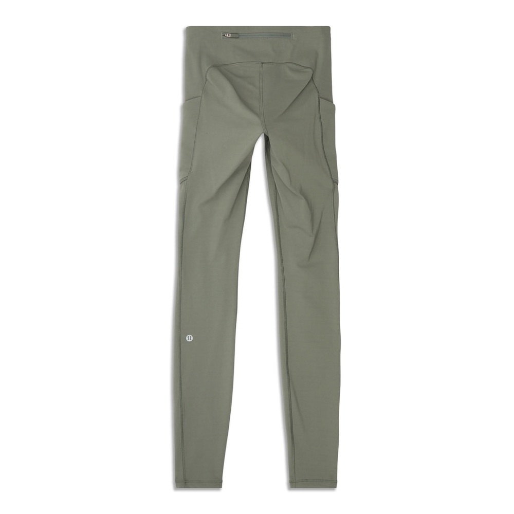 Lululemon Low Rise Speed Up Leggings Grey Sage Women’s Size 6